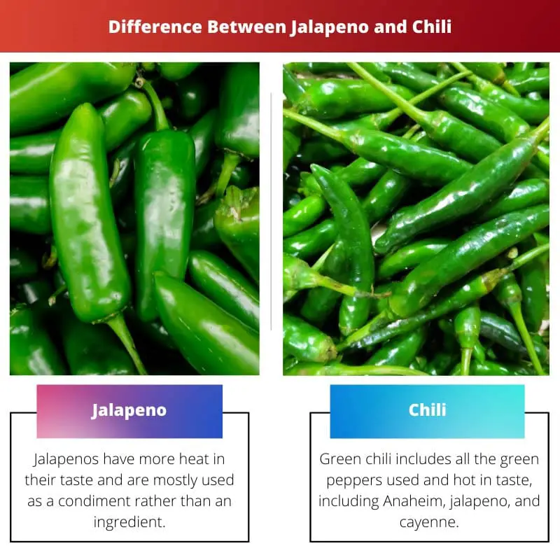 Difference Between Jalapeno and Chili