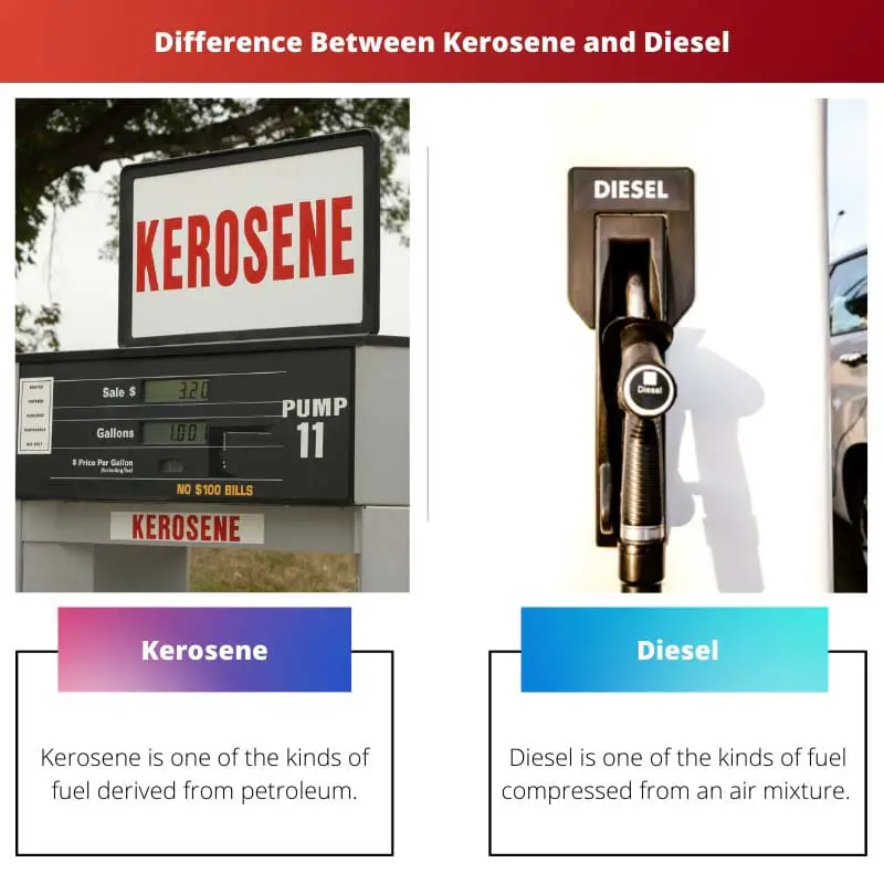 Difference Between Kerosene and Diesel