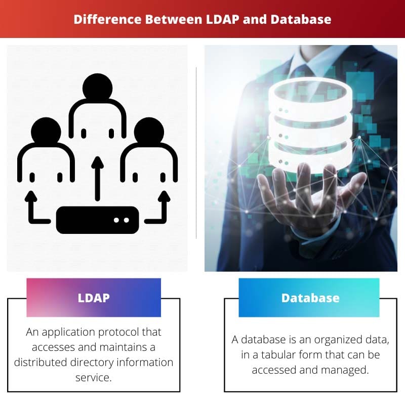 Difference Between LDAP and Database