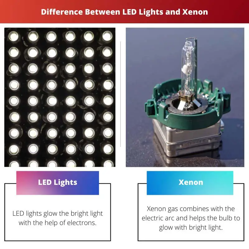 Difference Between LED Lights and Xenon