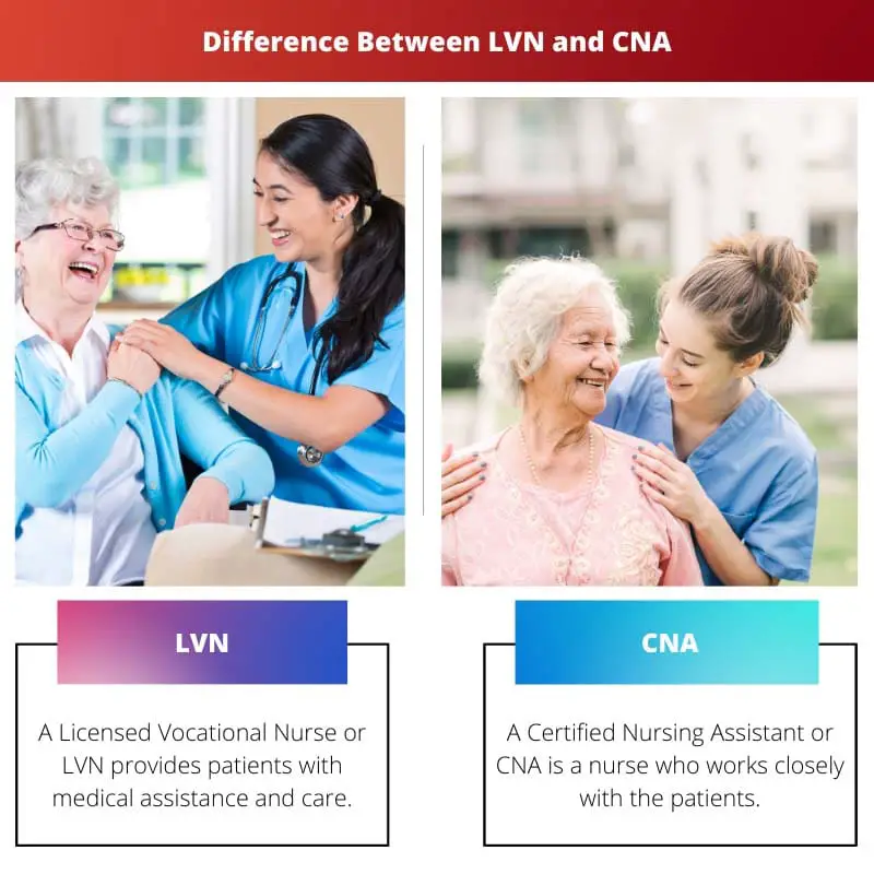 Difference Between LVN and CNA