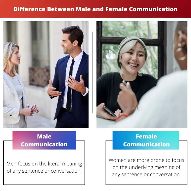 Difference Between Male and Female Communication