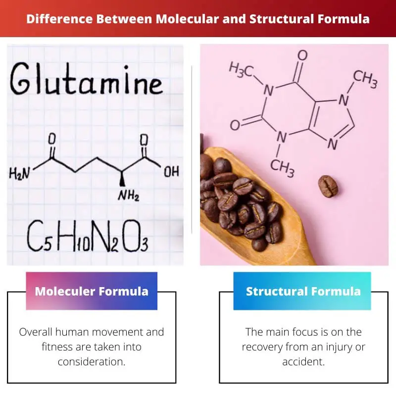 Difference Between Molecular and Structural Formula