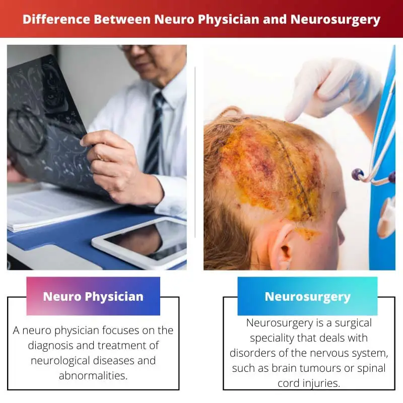 Difference Between Neuro Physician and Neurosurgery