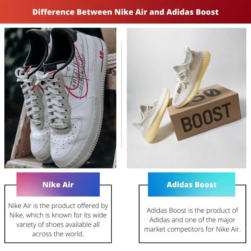 Difference Between Nike Air and Adidas Boost