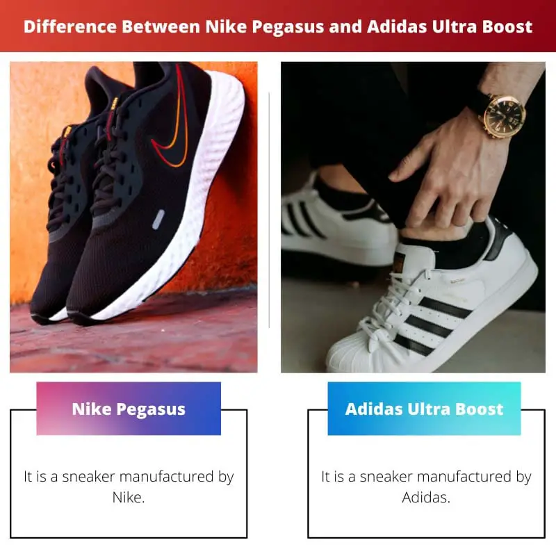 Difference Between Nike Pegasus and Adidas Ultra Boost