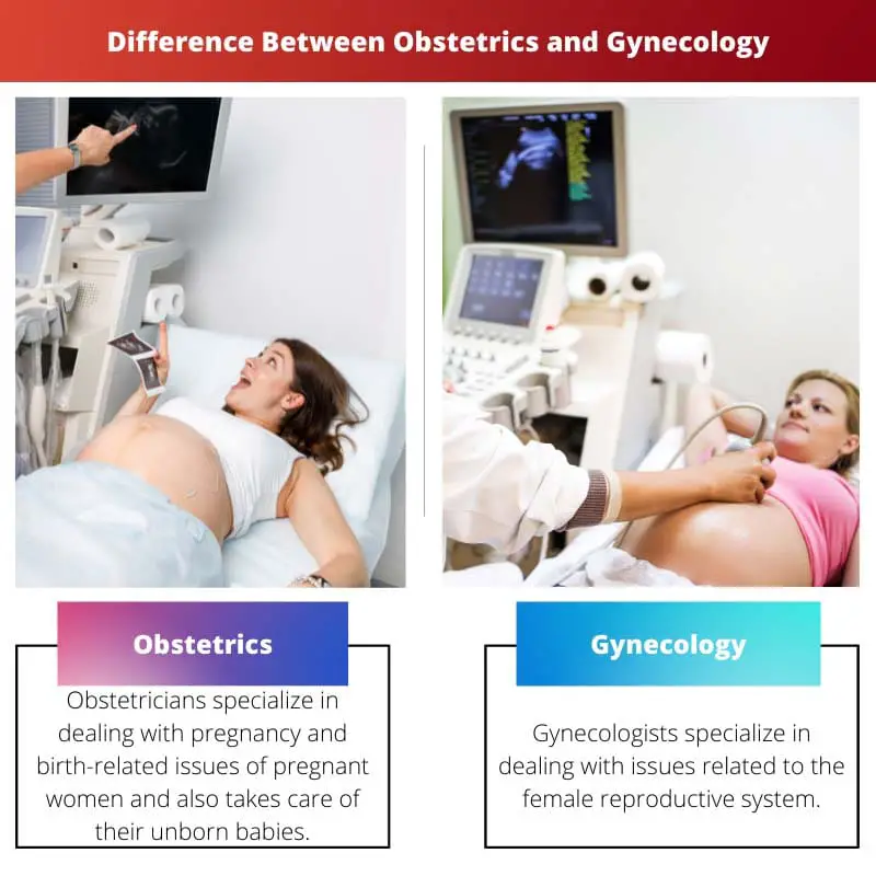 Difference Between Obstetrics and Gynecology