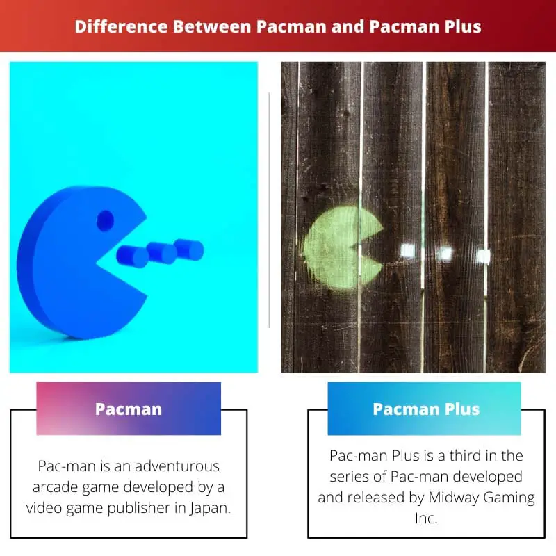 Difference Between Pacman and Pacman Plus
