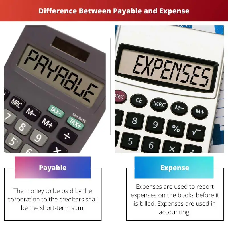Difference Between Payable and