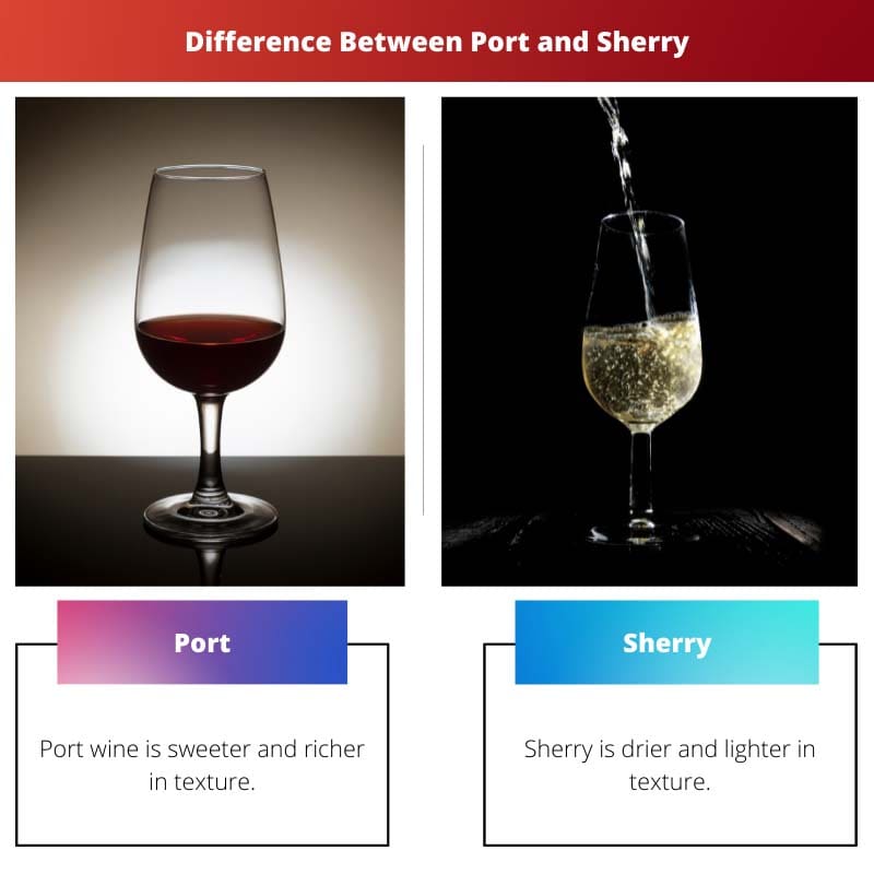 Difference Between Port and Sherry