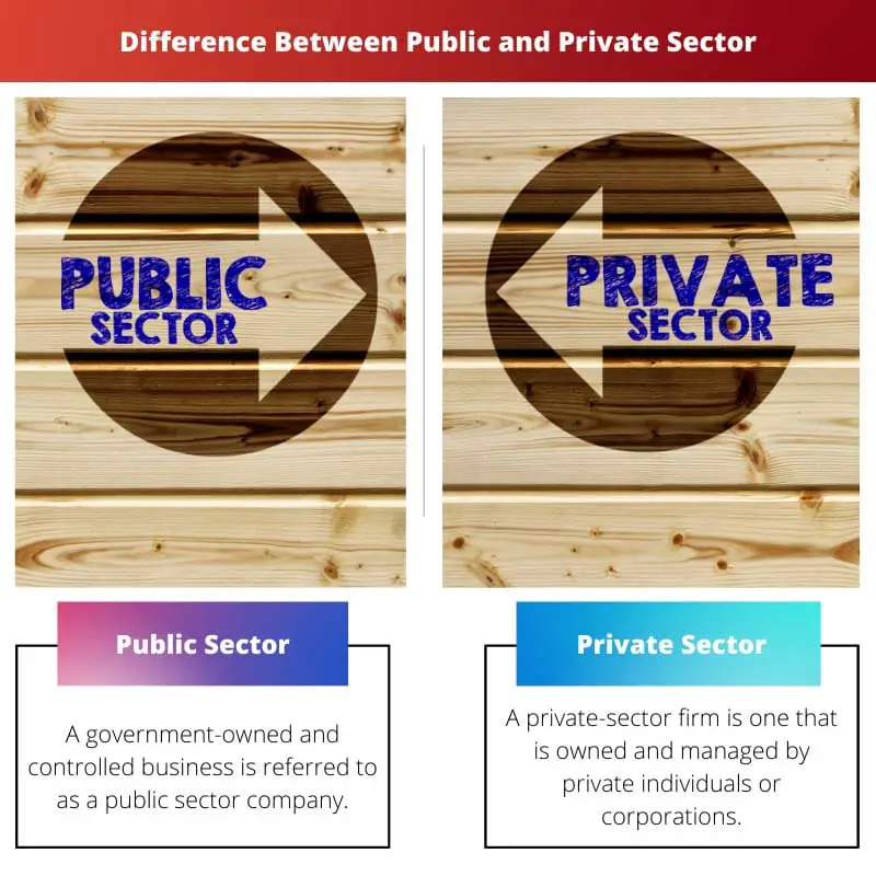 Difference Between Public and Private Sector