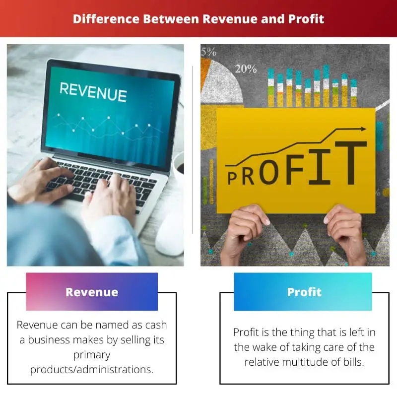 Difference Between Revenue and Profit