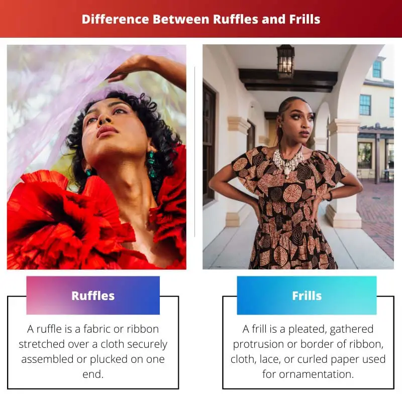 Difference Between Ruffles and Frills