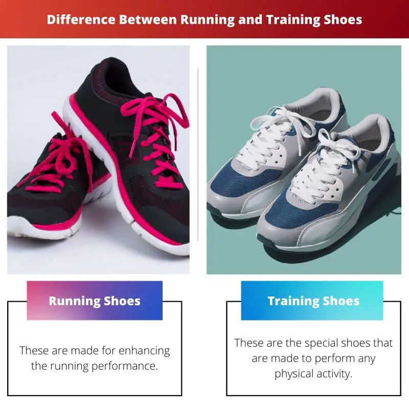 Difference Between Running and Training Shoes