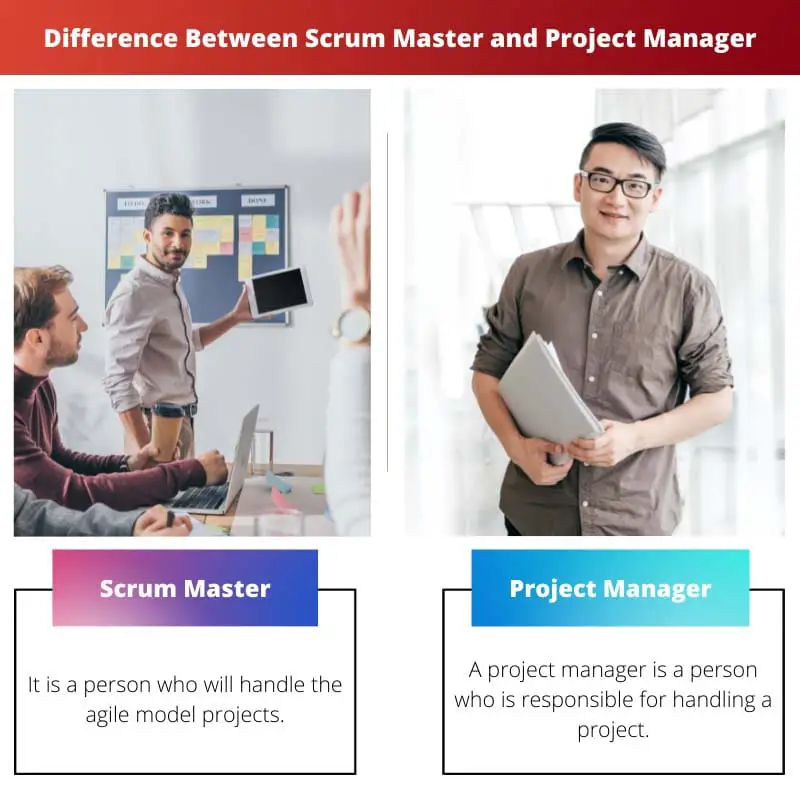 Difference Between Scrum Master and Project Manager