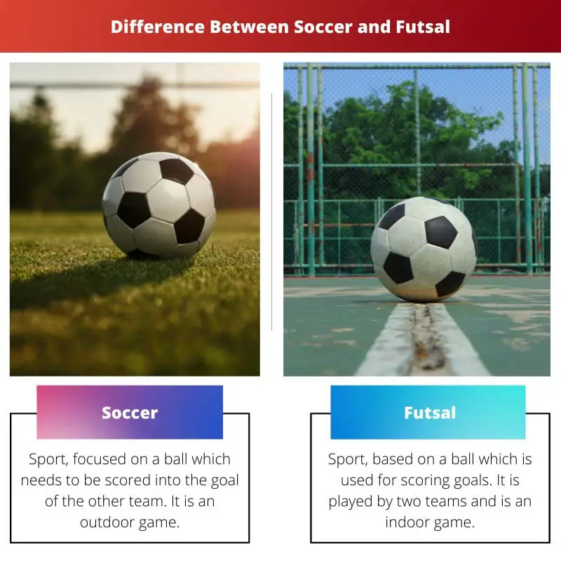 Difference Between Soccer and Futsal