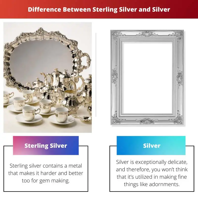 Difference Between Sterling Silver and Silver