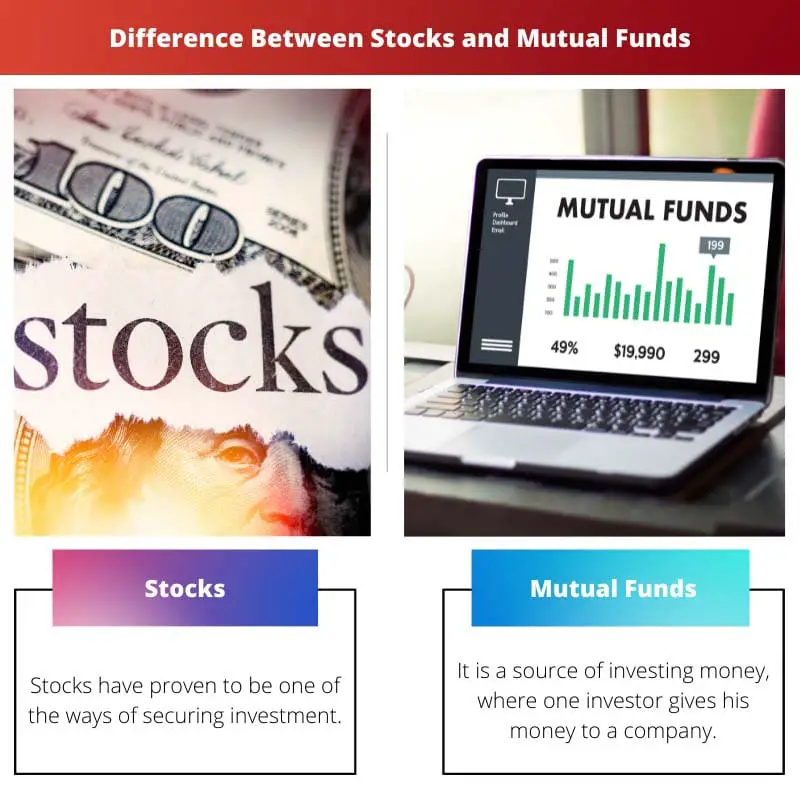 Difference Between Stocks and Mutual Funds