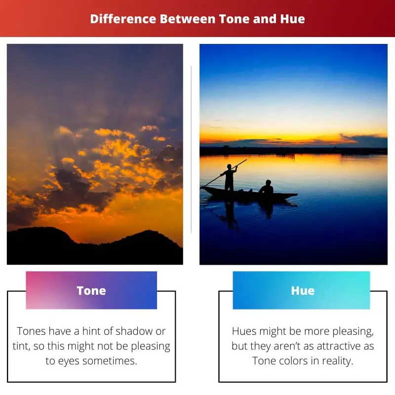 Difference Between Tone and Hue