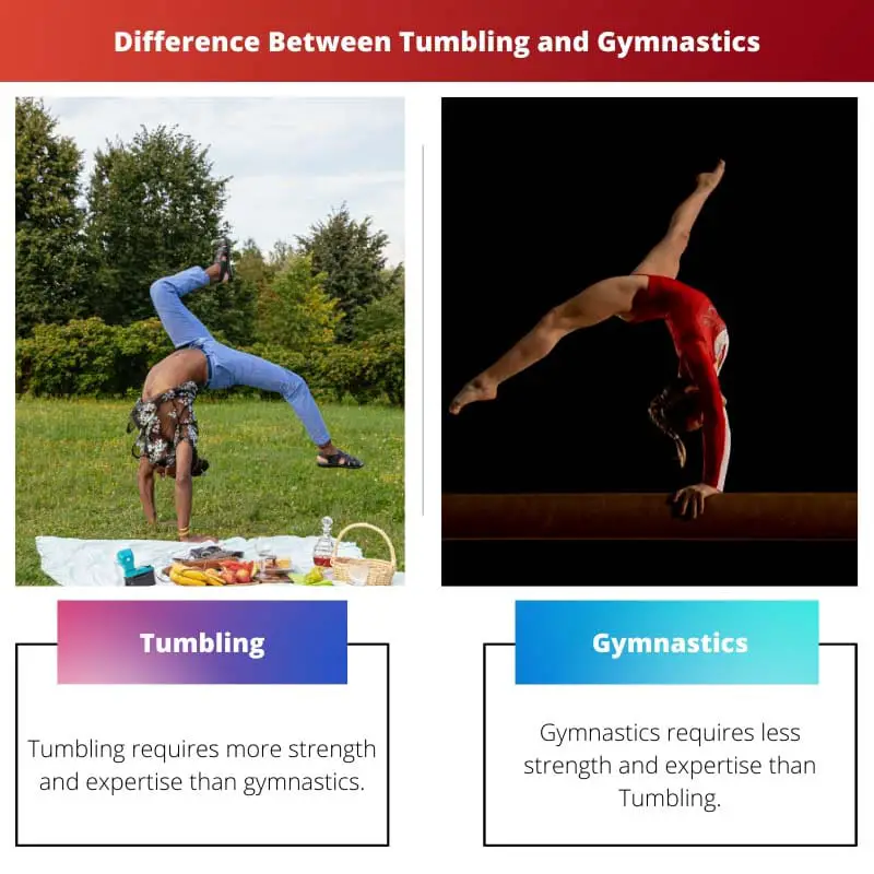 Difference Between Tumbling and Gymnastics