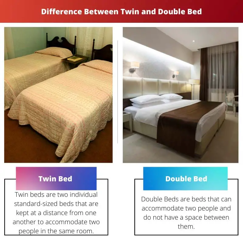 Difference Between Twin and Double Bed