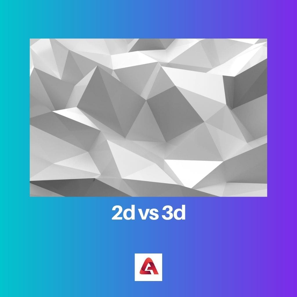 Difference Between 2D and 3D