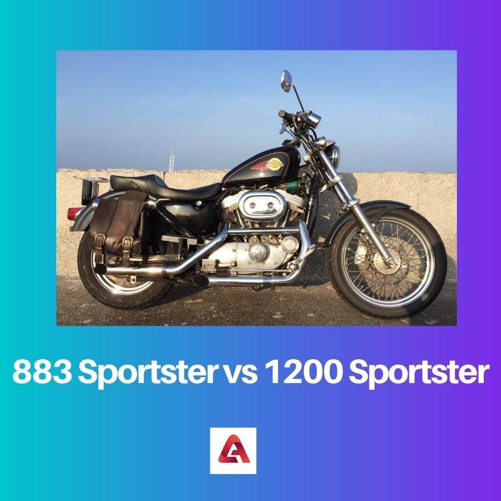 883 Sportster vs 1200 Sportster