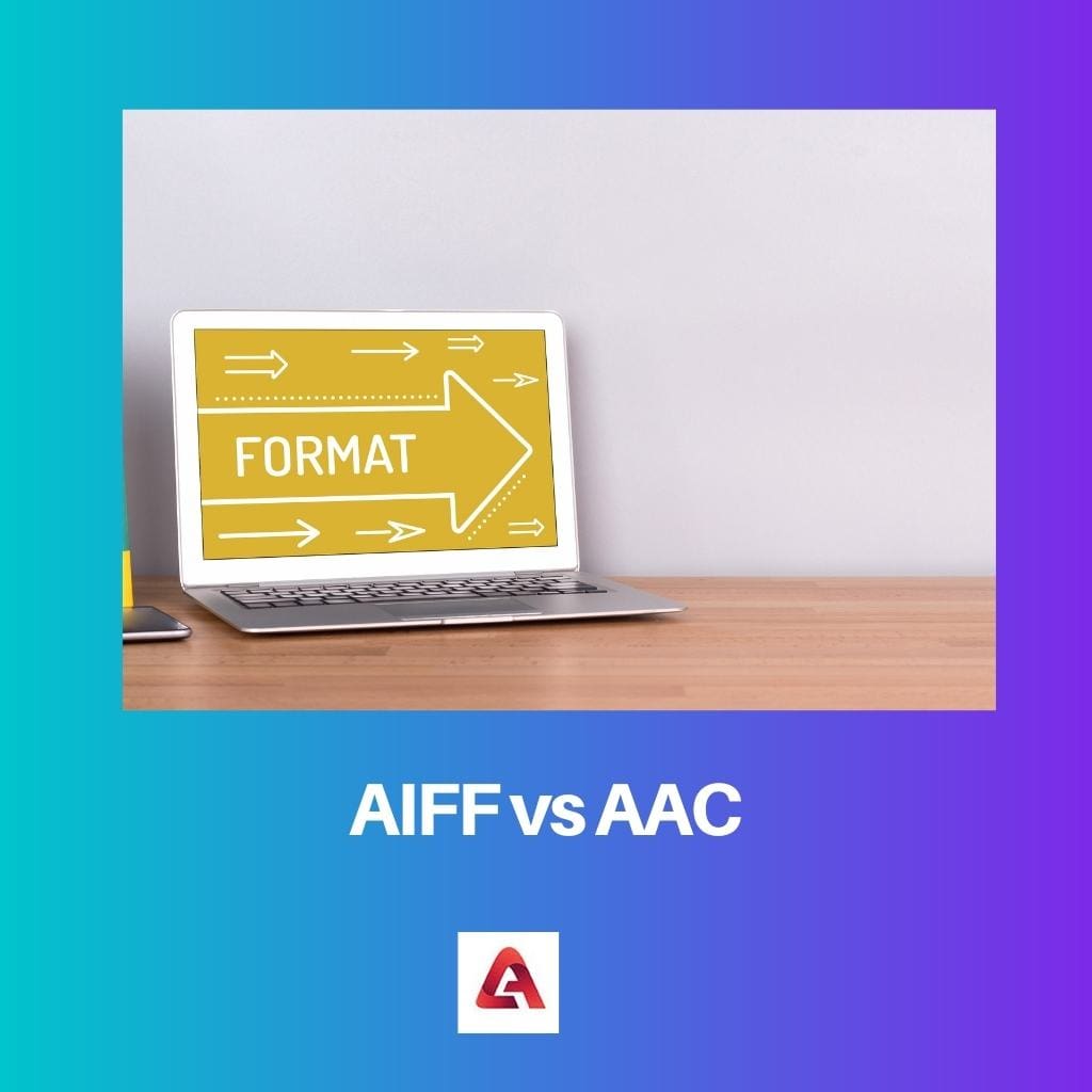 AIFF vs AAC