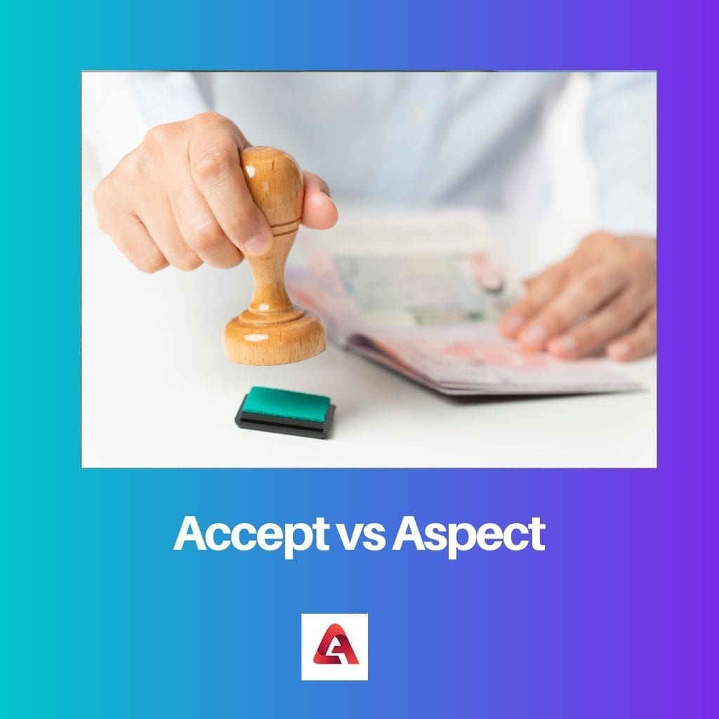 Accept vs Aspect