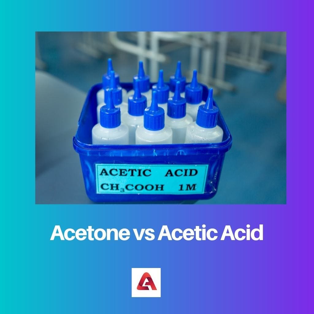 Acetone vs Acetic Acid