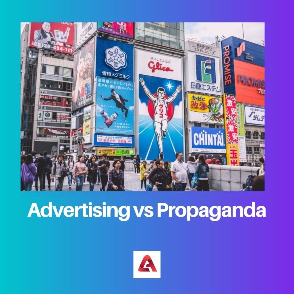 Advertising vs Propaganda