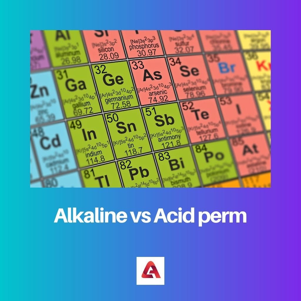 Alkaline vs Acid perm