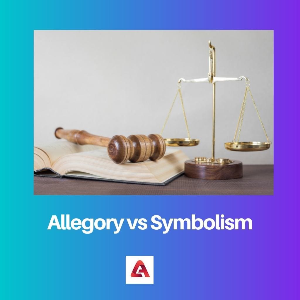 Allegory vs Symbolism