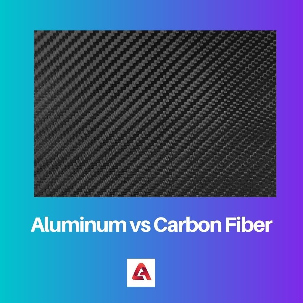 Aluminum vs Carbon Fiber