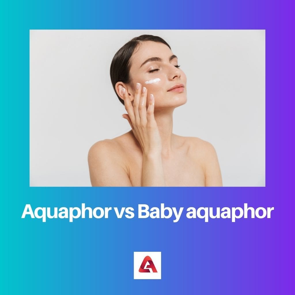 Aquaphor vs Baby aquaphor