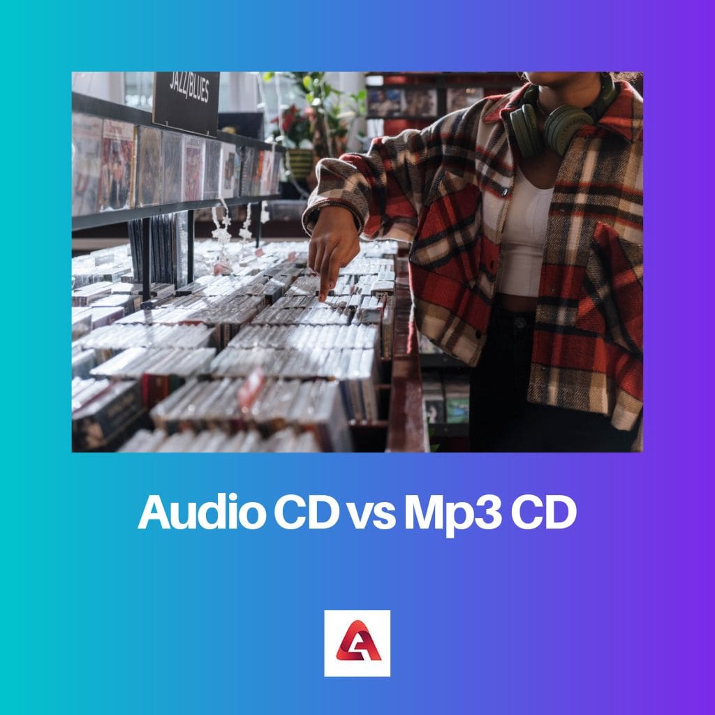 Audio CD vs Mp3 CD