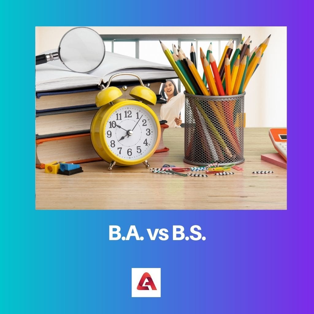 B.A. vs B.S.
