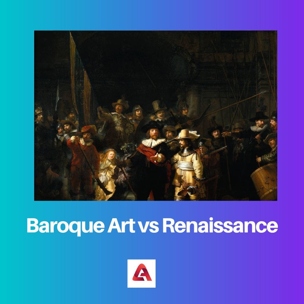 Baroque Art vs Renaissance