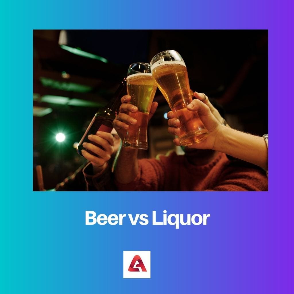 Beer vs Liquor