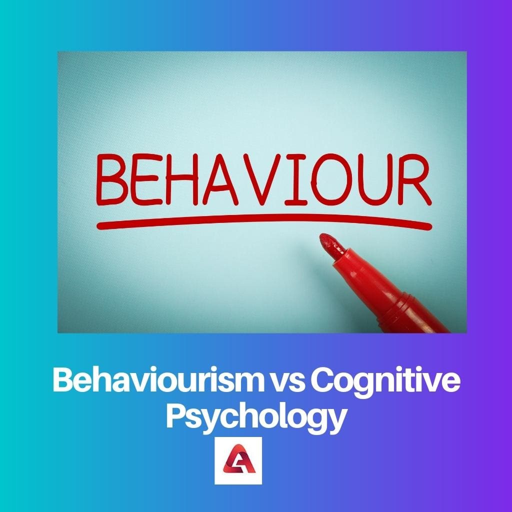 Behaviourism vs Cognitive Psychology