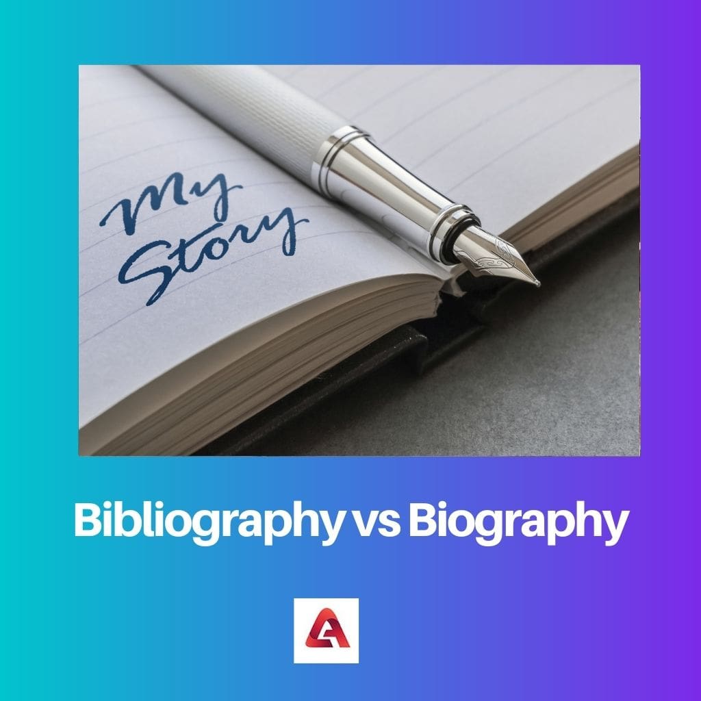 Bibliography vs Biography