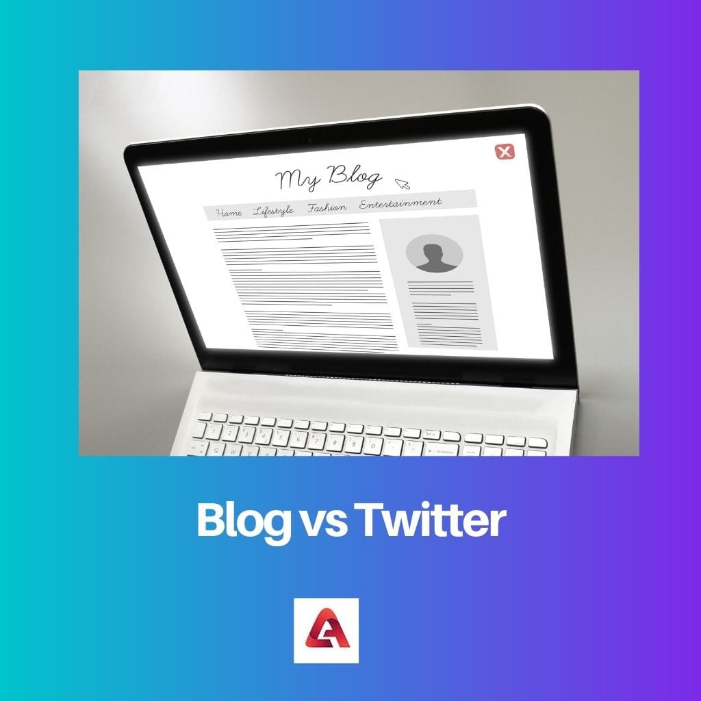 Blog vs Twitter