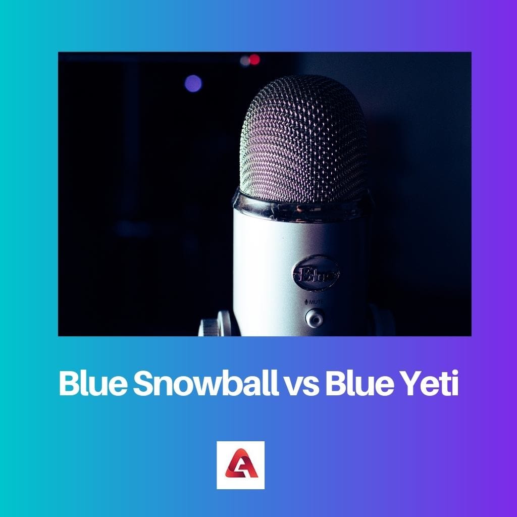 Blue Snowball vs Blue Yeti
