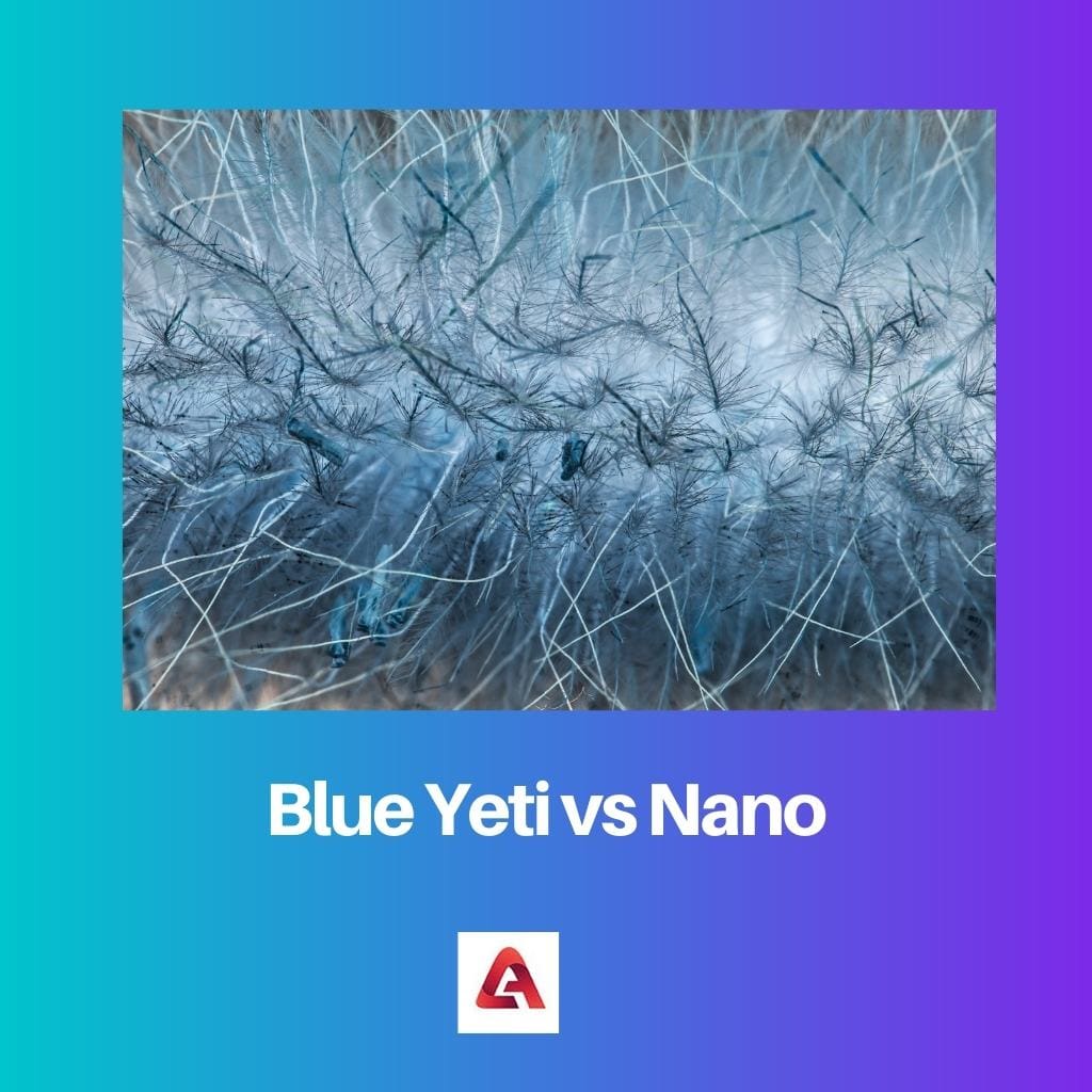 Blue Yeti vs Nano