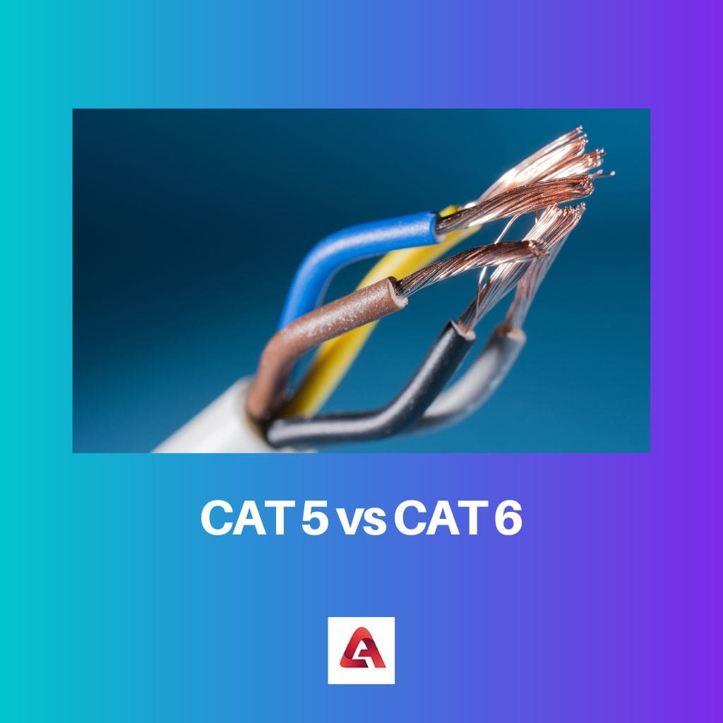 CAT 5 vs CAT 6