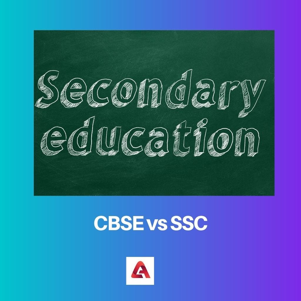 CBSE vs SSC