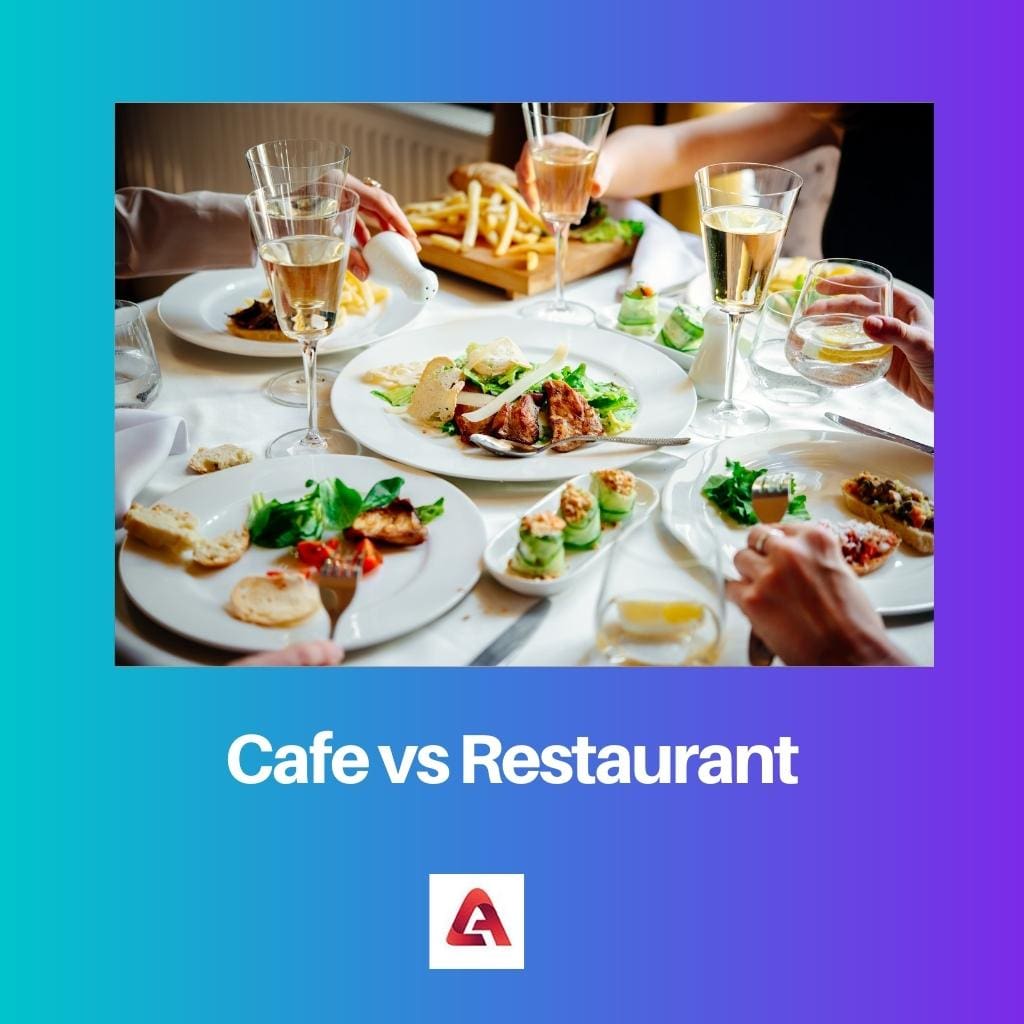 Cafe vs Restaurant