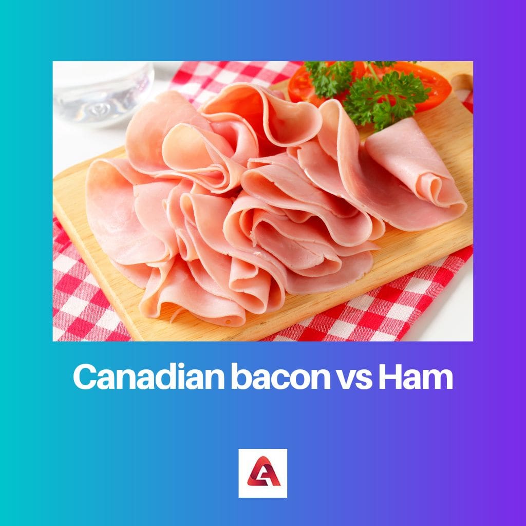 Canadian bacon vs Ham