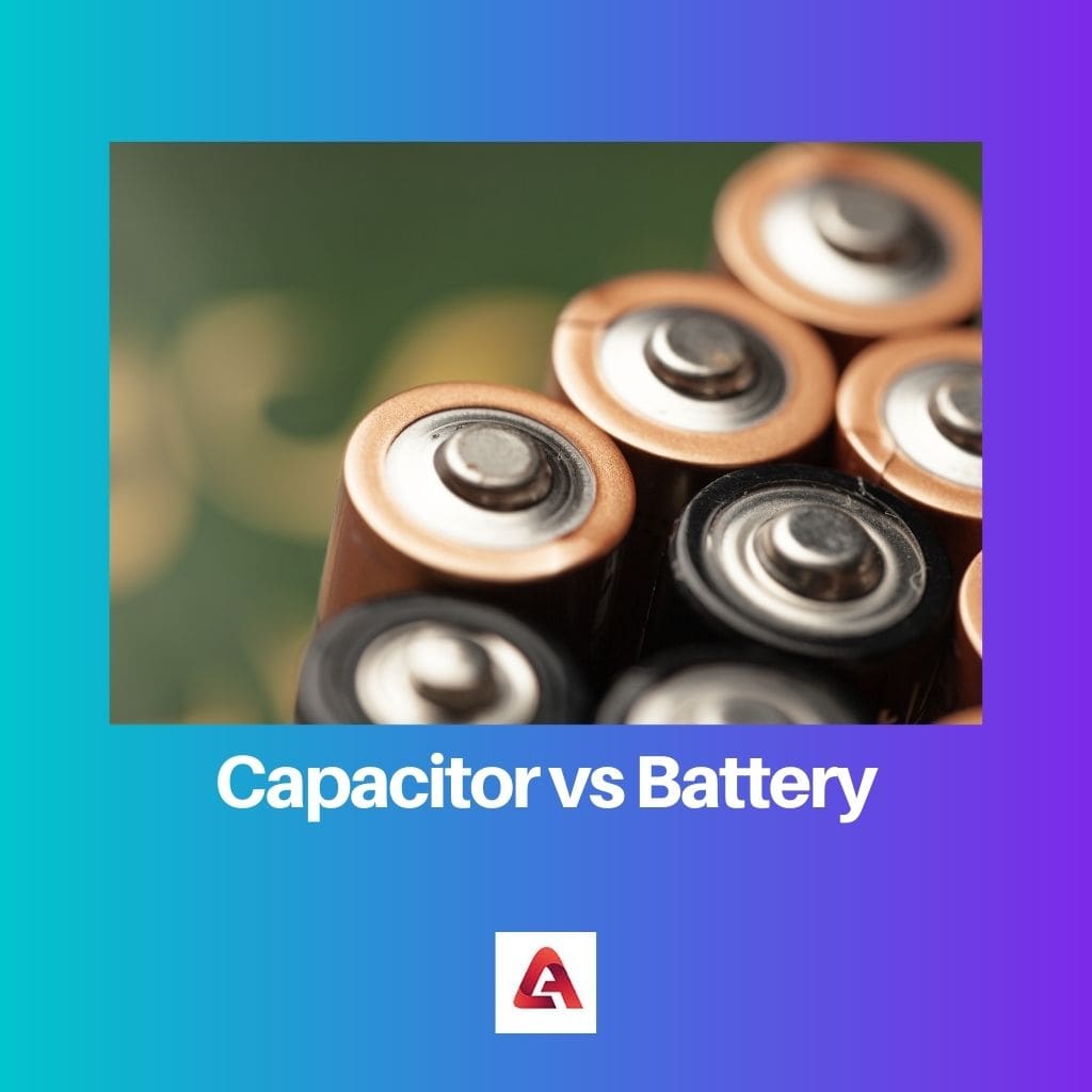 Capacitor vs Battery