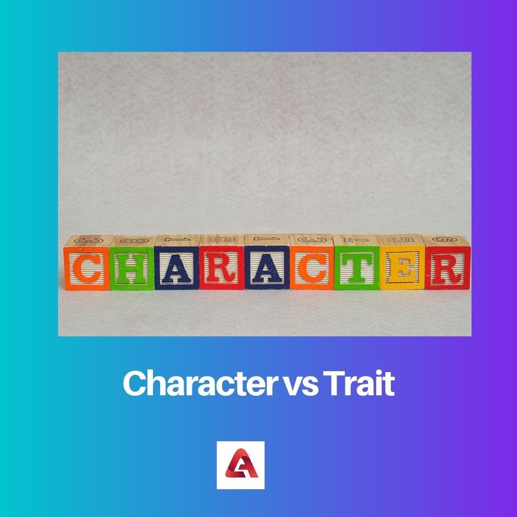 Character vs Trait